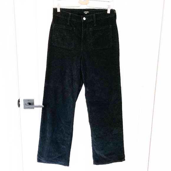 J. Crew Black Sailor Slim-wide Pant in Stretch Corduroy - 27T (Tall) - Picture 2 of 8